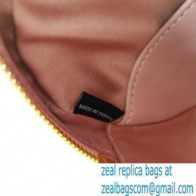 Miu Miu Matelasse Nappa Leather Heart Bag 5BH166 Nude Pink - Click Image to Close