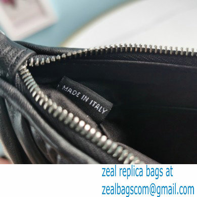 Miu Miu Matelasse Nappa Leather Shoulder Bag 5BH189 Black