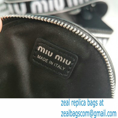 Miu Miu Matelasse Nappa Leather Shoulder Bag 5BH191 Black - Click Image to Close