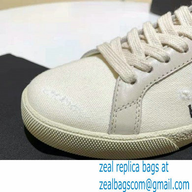 Saint Laurent Signature Court SL/06 California Sneakers white - Click Image to Close