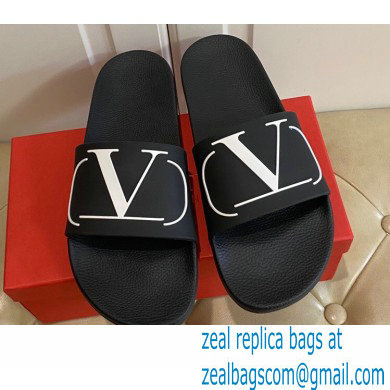 Valentino Rubber Slide Sandals 01 2021