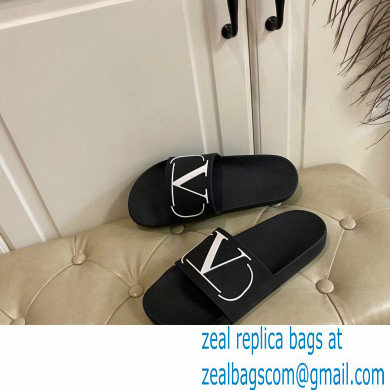 Valentino Rubber Slide Sandals 01 2021 - Click Image to Close