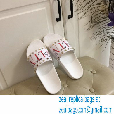 Valentino Rubber Slide Sandals 13 2021