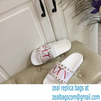 Valentino Rubber Slide Sandals 13 2021