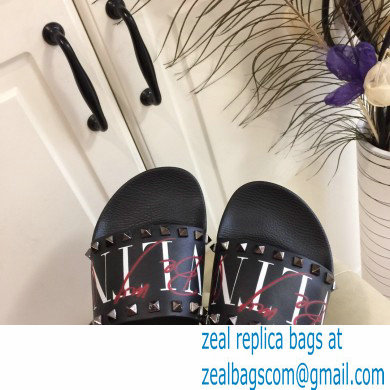 Valentino Rubber Slide Sandals 14 2021