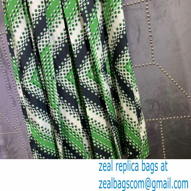 gucci Chevron print silk skirt 409370 2021 - Click Image to Close