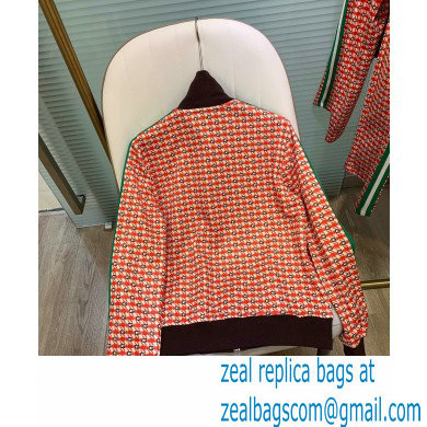 gucci G geometric jacquard jacket and pants 2021
