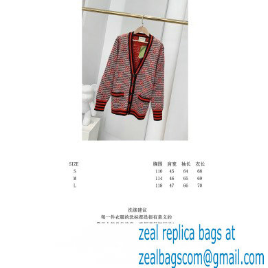 gucci GG jacquard wool cardigan 644779 2021