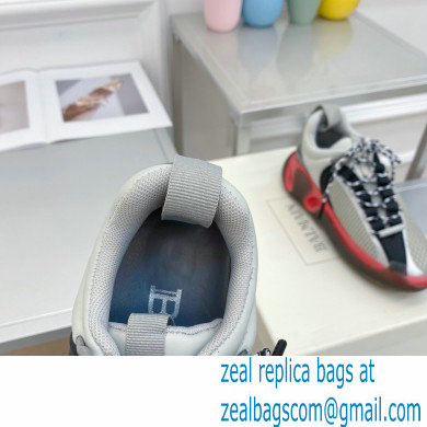 Balmain Leather And Mesh B-Runner Sneakers 03 2021