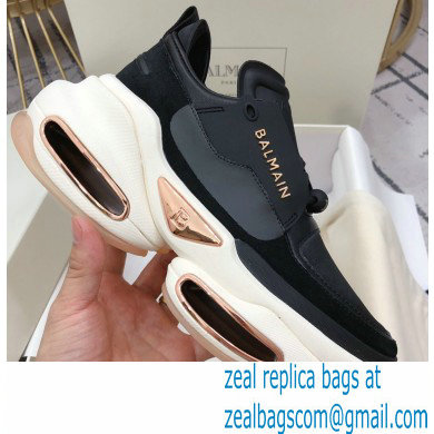 Balmain Leather And Suede Bbold Low-top Sneakers 05 2021