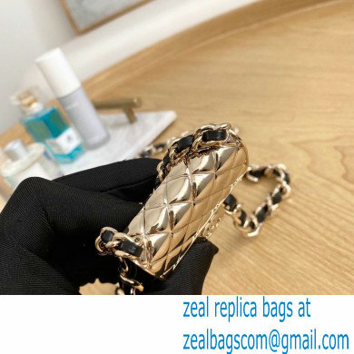 Chanel Tiny Belt Bag Metallic Gold 2021