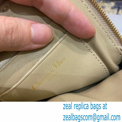 Dior Caro Multifunctional Pouch Bag in Cannage Supple Calfskin Beige 2021 - Click Image to Close