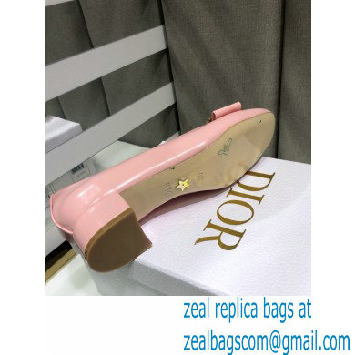 Dior Heel 3.5cm 30 Montaigne Pumps Calfskin Pink 2021