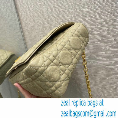 Dior Large Caro Bag in Soft Cannage Calfskin Beige 2021