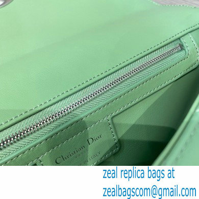 Dior Large Caro Bag in Supple Cannage Calfskin Mint Green 2021 - Click Image to Close