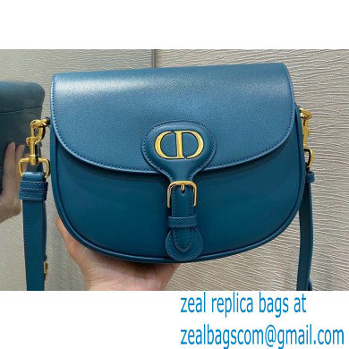 Dior Medium Bobby Bag in Box Calfskin Ocean Blue 2021 - Click Image to Close