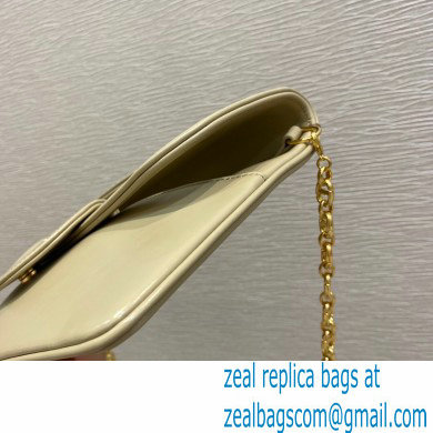 Dior Medium DiorDouble Bag in Smooth Calfskin Beige 2021 - Click Image to Close