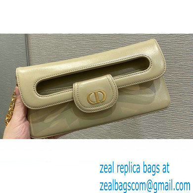 Dior Small DiorDouble Bag in Smooth Calfskin Beige 2021