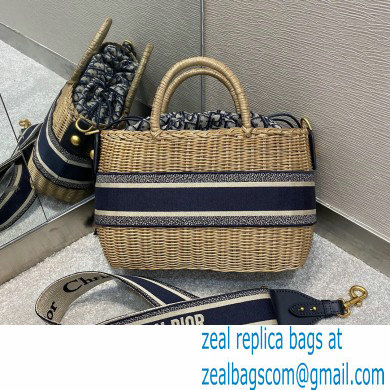 Dior Wicker Basket Bag 2021