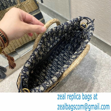 Dior Wicker Basket Bag 2021 - Click Image to Close