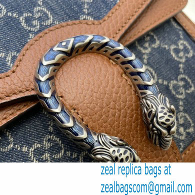 Gucci Dionysus Mini Bag 421970 Washed GG Denim Blue 2021 - Click Image to Close