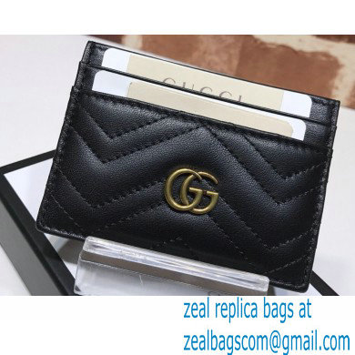 Gucci GG Marmont Card Case 443127 Black