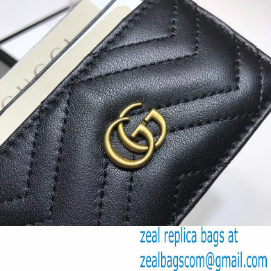 Gucci GG Marmont Card Case 443127 Black