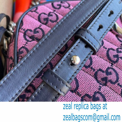 Gucci GG Marmont Multicolor Small Shoulder Camera Bag 447632 Pink 2021 - Click Image to Close