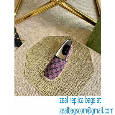 Gucci GG Multicolor Espadrilles Pink 2021