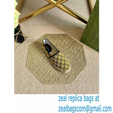 Gucci GG Multicolor Espadrilles Yellow 2021 - Click Image to Close