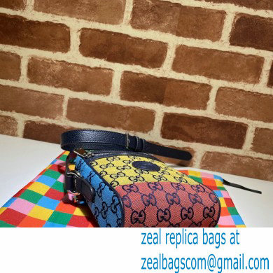 Gucci GG Multicolor Messenger Bag 658659 Green/Yellow/Blue/Pink/Red 2021 - Click Image to Close