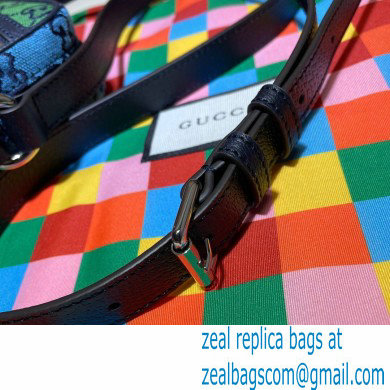 Gucci GG Multicolor Messenger Bag 658659 Green/Yellow/Blue/Pink/Red 2021 - Click Image to Close