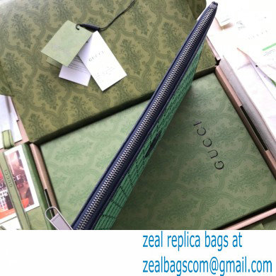Gucci GG Multicolor Pouch Bag 657581 Green 2021 - Click Image to Close