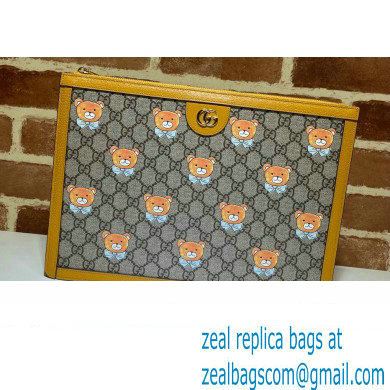 Kai x Gucci Ophidia GG Pouch Clutch Bag 660529 Teddy Bear 2021