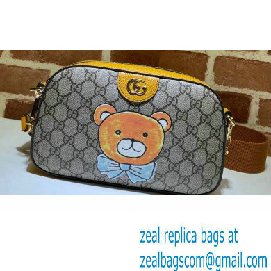 Kai x Gucci Small Shoulder Bag 574886 Teddy Bear 2021
