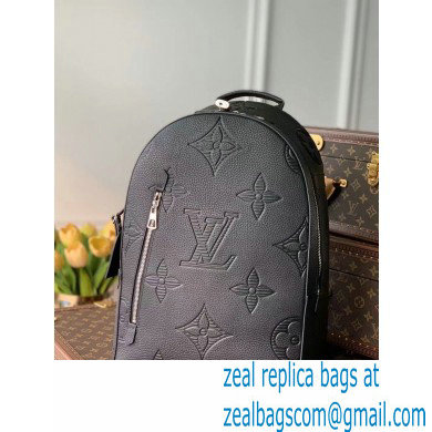 LOUIS VUITTON ARMAND BACKPACK M57288in Taurillon Shadow leather - Click Image to Close
