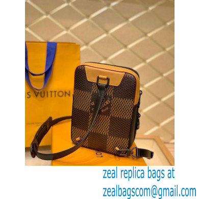 LOUIS VUITTON Damier Ebene canvas AMAZONE SLING BAG N40379 - Click Image to Close