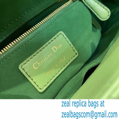 Lady Dior My ABCDior Bag in Gradient Cannage Lambskin Green 2021 - Click Image to Close