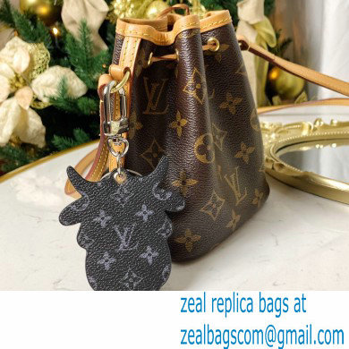 Louis Vuitton Chinese New Year Bag Charm And Key Holder M80218 Black - Click Image to Close