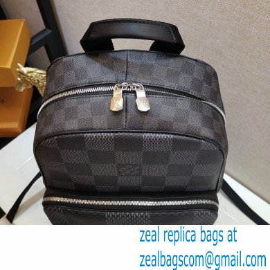 Louis Vuitton Damier Graphite 3D Canvas Campus Backpack Bag N50009 Gray