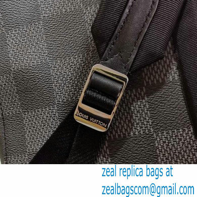 Louis Vuitton Damier Graphite 3D Canvas Campus Backpack Bag N50009 Gray