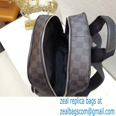 Louis Vuitton Damier Graphite 3D Canvas Campus Backpack Bag N50009 Gray