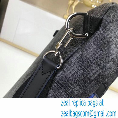 Louis Vuitton Damier Graphite Canvas Avenue Sling Bag N41719 Blue