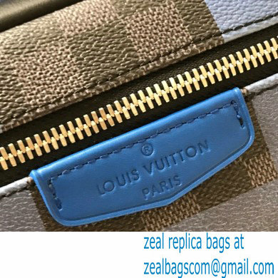 Louis Vuitton Damier Graphite Canvas Josh Backpack Bag N40402 Blue