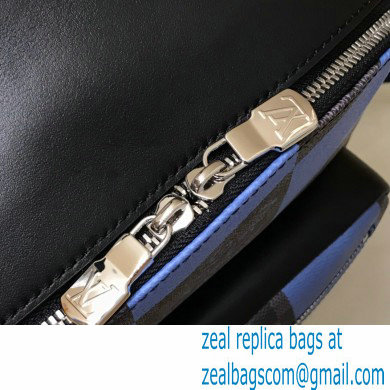 Louis Vuitton Damier Graphite Canvas Josh Backpack Bag N40402 Blue