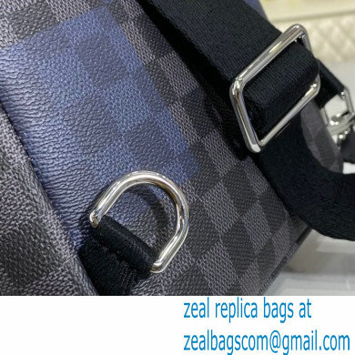 Louis Vuitton Damier Graphite Giant Canvas Avenue Sling Bag N40404 Blue - Click Image to Close