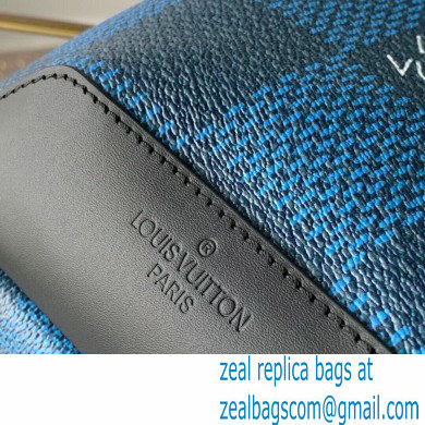 Louis Vuitton Damier Infini 3D Leather Avenue Sling Bag N50024 Navy Blue - Click Image to Close