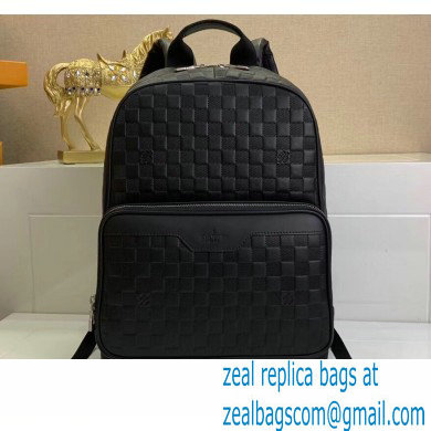 Louis Vuitton Damier Infini Leather Campus Backpack Bag N40306 Black - Click Image to Close
