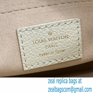 Louis Vuitton Embossed Leather Multi Pochette Accessoires Bag M80447 Cream 2021