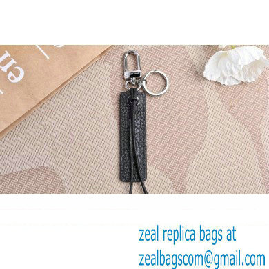 Louis Vuitton Epi Color Block LV Dual Bag Charm and Key Holder MP2554 Black - Click Image to Close